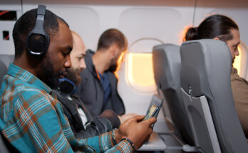 A man on a flight | Source: Shutterstock