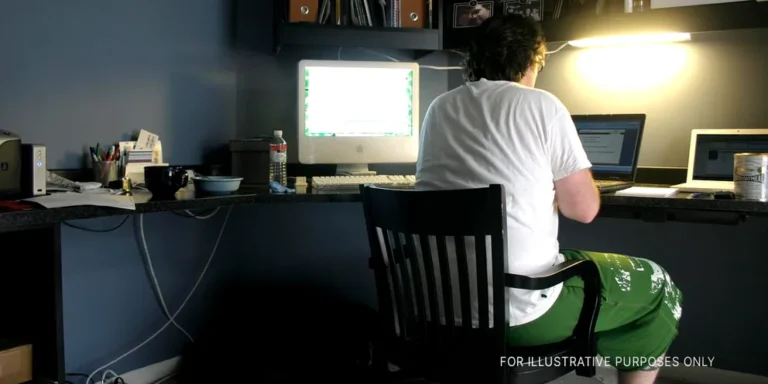 A man using a laptop at home | Source: Flickr/ishane/CC BY 2.0