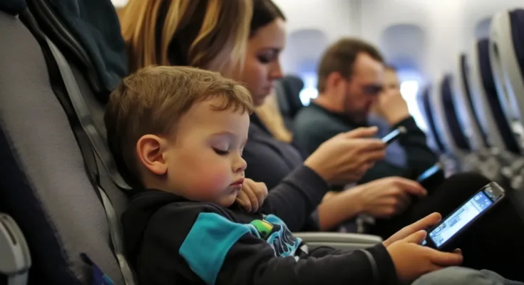 Little boy on the plane | Source: Amomama