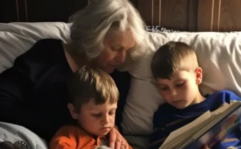 A grandmother with her grandchildren | Source: AmoMama