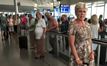 An older woman standing at the airport | Source: Amomama