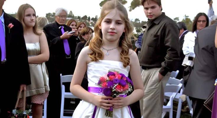 A flower girl walking down the aisle | Source: AmoMama