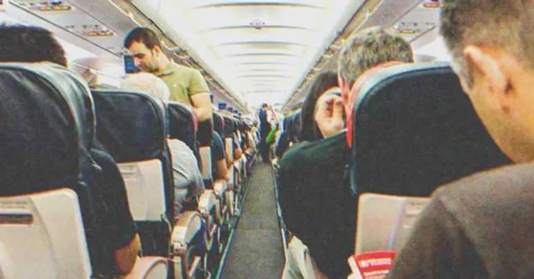 A plane full of passengers | Source: Shutterstock