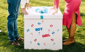 A giant white box for a gender reveal party | Source: Shutterstock