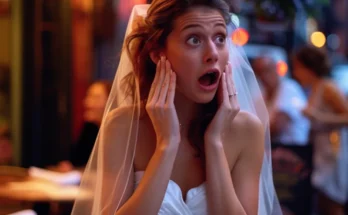 A bride reacts during a wedding ceremony | Source: Amomama