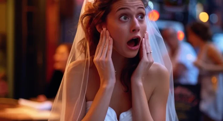 A bride reacts during a wedding ceremony | Source: Amomama