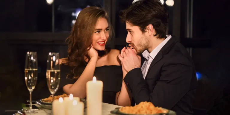 A couple sitting at a restaurant | Source: Shutterstock