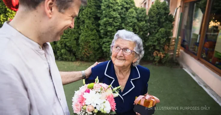 Senior woman with man | Source: Getty Images