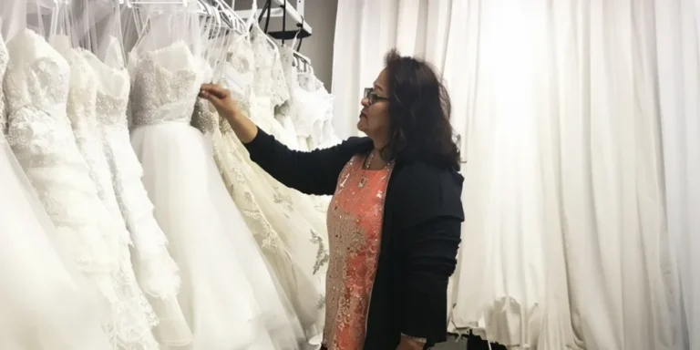 A woman in a bridal boutique | Source: AmoMama