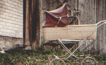 A baby stroller near an old building | Source: Shutterstock