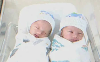 Two babies on the same crib. | Source: Shutterstock