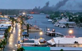 An area impacted by a natural disaster. | Source: Getty Images