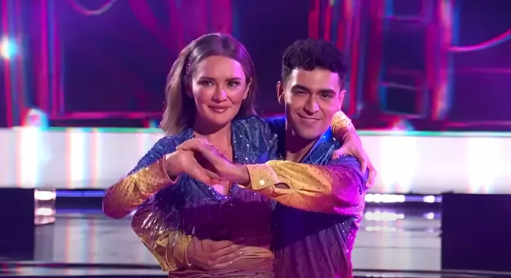 Anna Delvey and Ezra Sosa | Source: Youtube.com/@dancingwiththestars