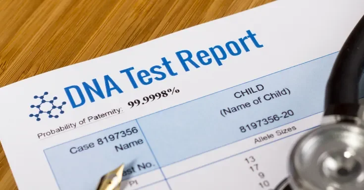 A DNA test report | Source: Shutterstock