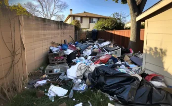 Pile of garbage dumped on a backyard | Source: AmoMama