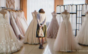 Woman in bridal store | Source: Shutterstock