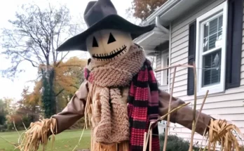 A scarecrow with a scarf | Source: Amomama