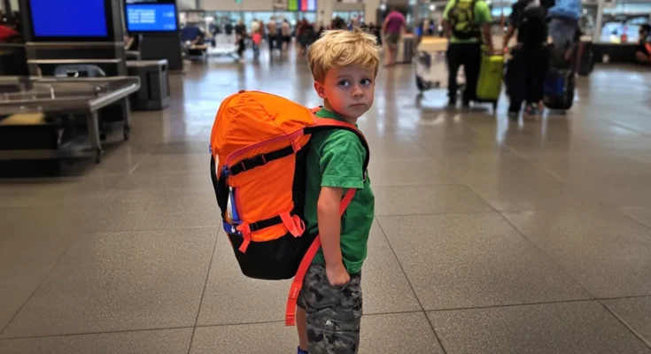 A lost boy in an airport | Source: AmoMama