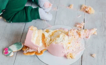 Cake having fallen on the floor | Source: Shutterstock