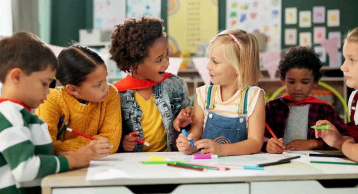 Kids in a classroom | Source: Shutterstock