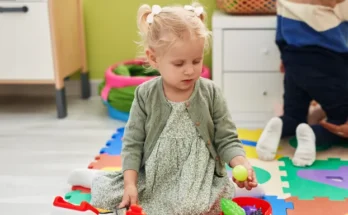 A little girl in a daycare center | Source: Shutterstock