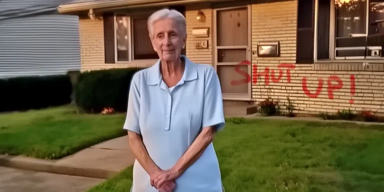 An older lady standing outside her house | Source: AmoMama