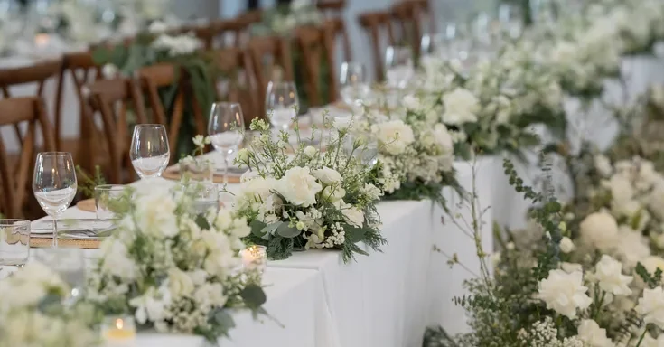 Table set for wedding dinner | Source: AmoMama