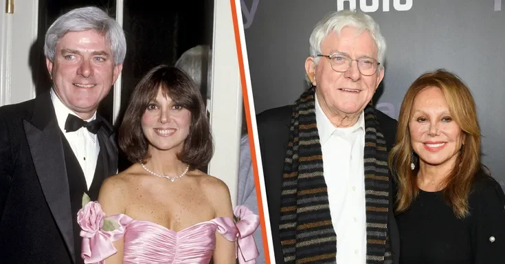 Phil Donahue and Marlo Thomas | Source: Getty Images