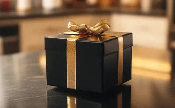 A black gift box | Source: Amomama