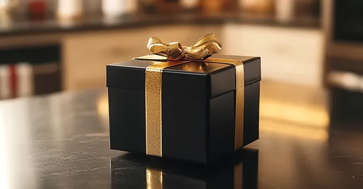 A black gift box | Source: Amomama