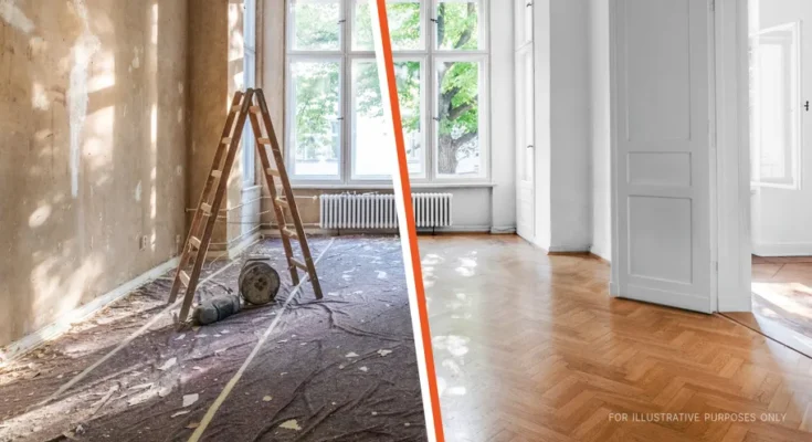 House before and after renovation | Source: Shutterstock | Getty Images