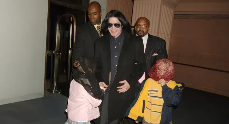 Paris, Michael and Prince Jackson | Source: Getty Images