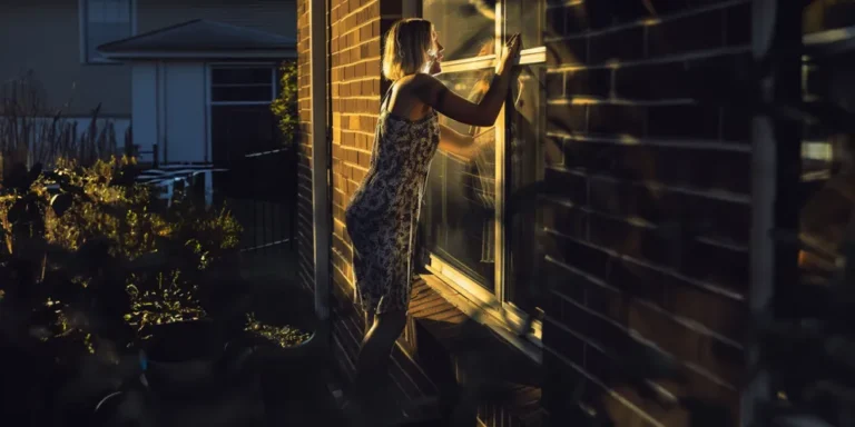 A woman rapping on a window | Source: Amomama