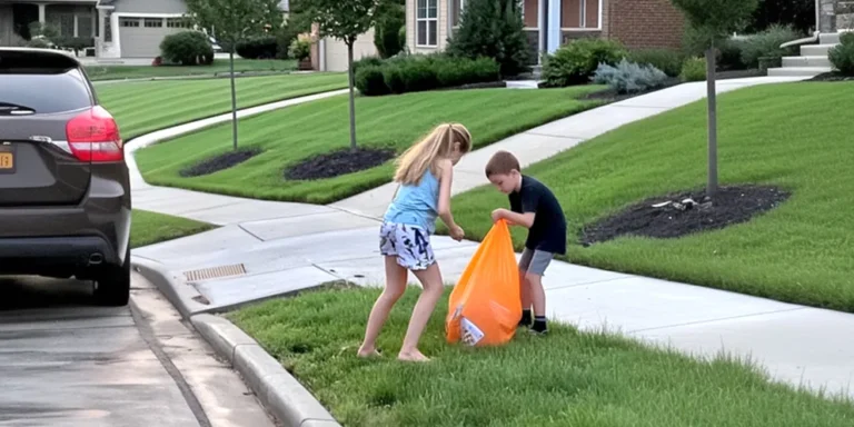 Kids holding a trash bag | Source: Amomama