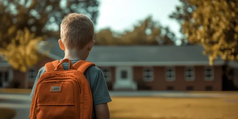 Boy with a backpack | Source: Amomama