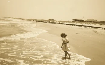 Girl at the beach | Source: Midjourney