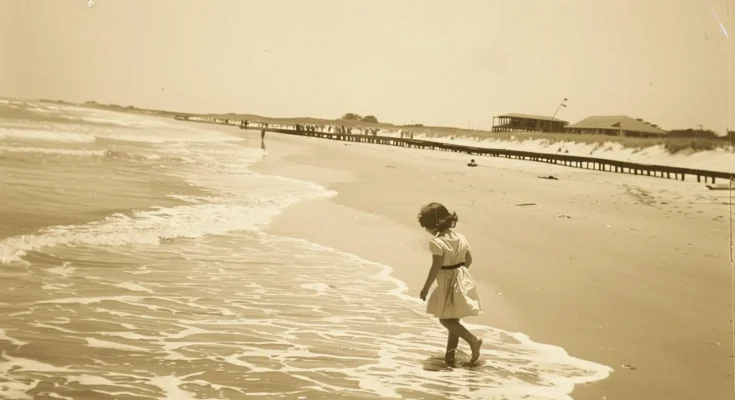 Girl at the beach | Source: Midjourney