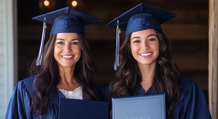 Mother and daughter are graduates | Source: Midjourney