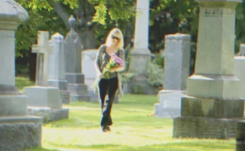 Woman in a cemetery | Source: Shutterstock