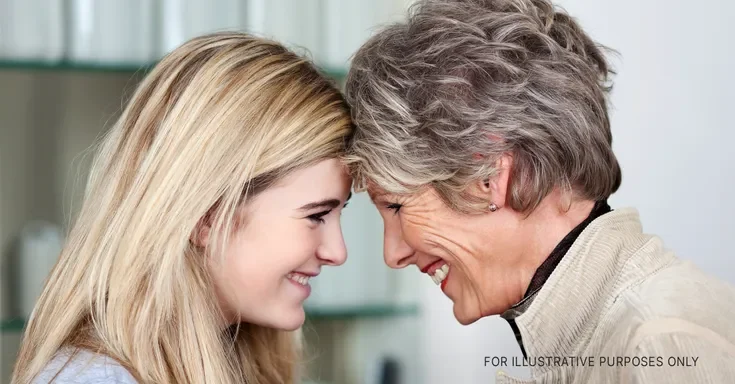 Happy granddaughter and grandmother | Source: Shutterstock