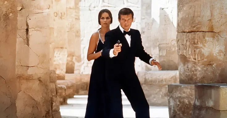 Barbara Bach and Roger Moore | Source: Getty Images