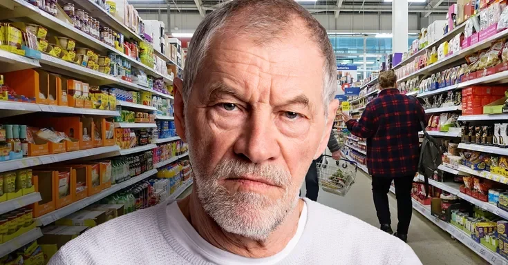 An angry man pictured in a department store | Source: Shutterstock