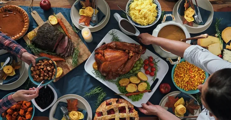 Food on the table | Source: Getty Images