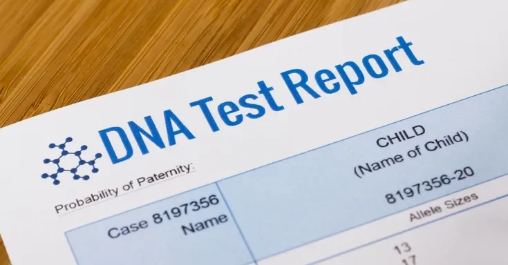 A DNA test report | Source: Shutterstock