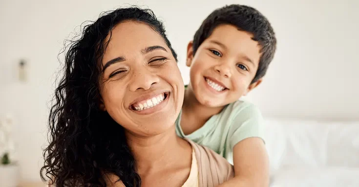 A woman and son | Source: Shutterstock