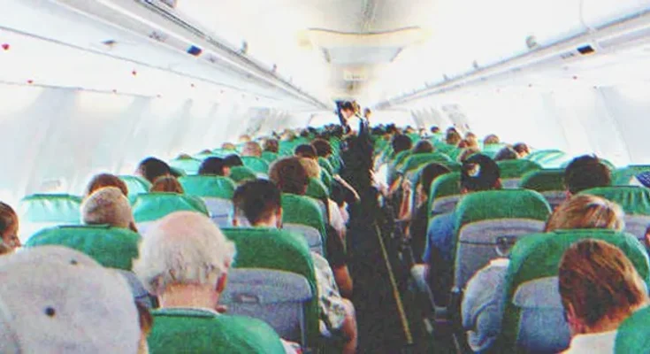 A plane full of passengers | Source: Shutterstock