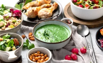 Table with healthy food | Source: Shutterstock