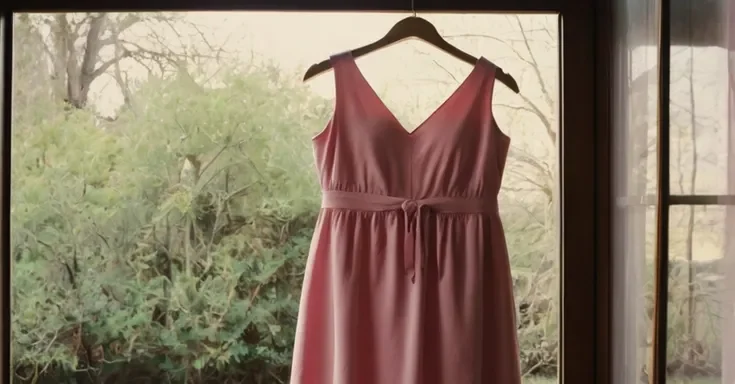 A bridesmaid dress on a hanger | Source: AmoMama