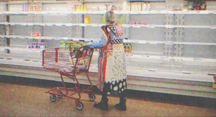 Old lady in a supermarket | Source: Shutterstock