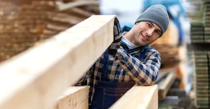 A man working on a construction site | Source: Shutterstock